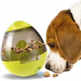 Dog Treat Ball Food Dispenser Interactive Slow Feeder Leksaker