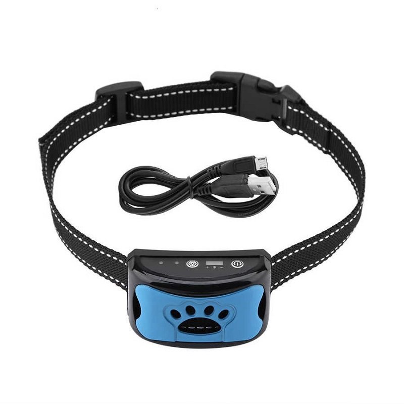 Dogs Anti Barking Device Usb Electric Ultrasonic Training Collar