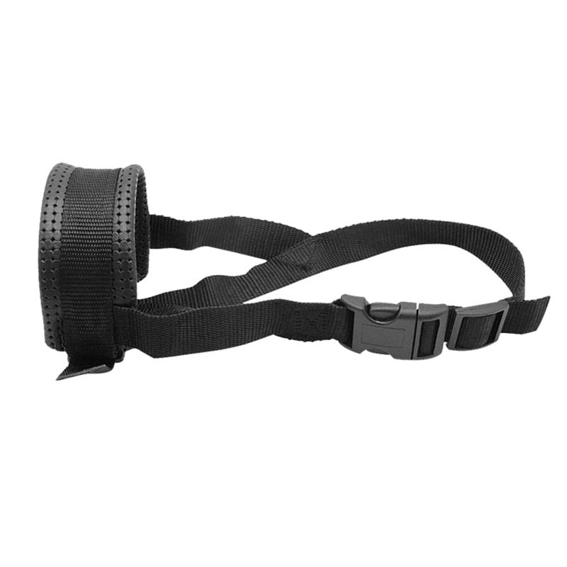 Hund Mjuk Vadderad Anti-biting Barking Justerbar Loop Nosparti