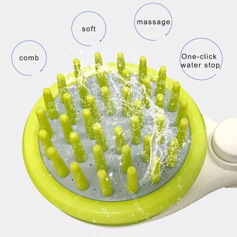 Husdjur Duschhuvud Massager Hund Grooming Tool