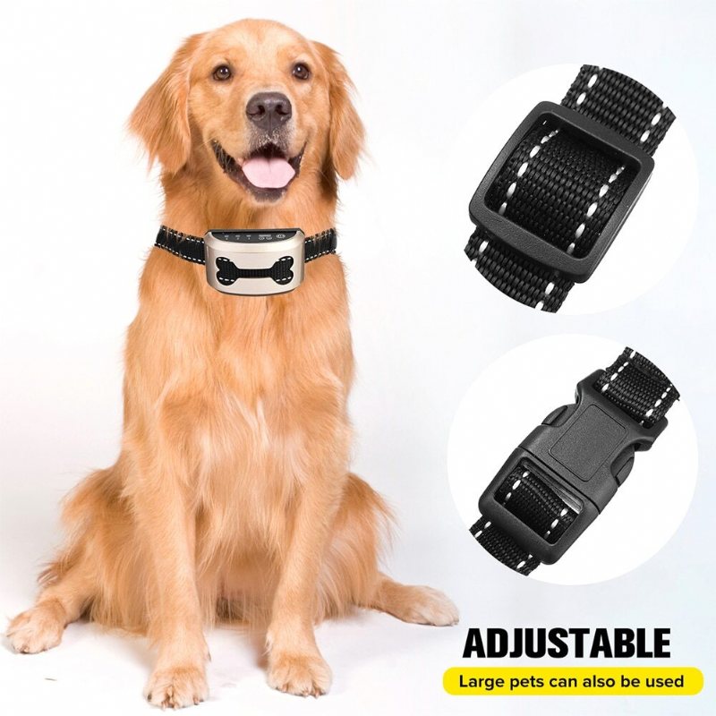 Husdjur Intelligent Anti-barking Hundhalsband Avskräckande Device