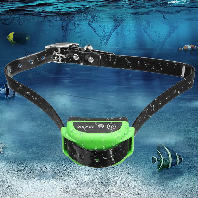Lcd Electric Remote Shock Pet Hund Vibrationsträningshalsband Anti Bark