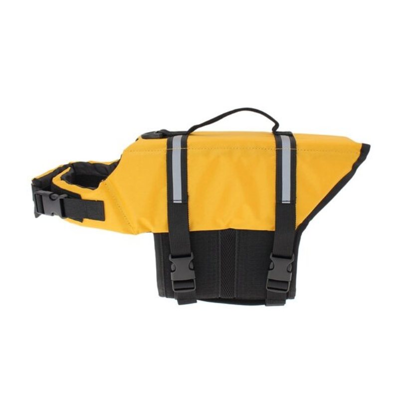 M Pet Aquatic Reflective Preserver Flytväst Hund Cat Saver Ny