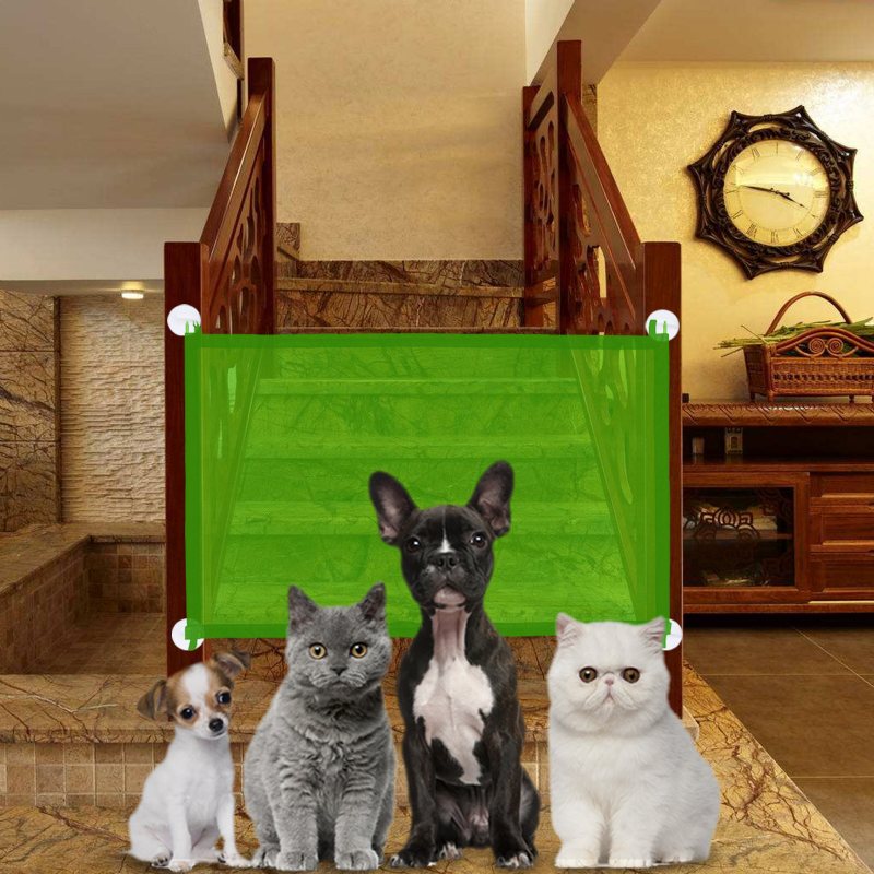 Outerdo Mesh Pet Gate Hund Inomhus Och Utomhus Portable Pet Isolation Net Vikbar Och Infällbar Säkerhetsdörr Lämplig För Trappor Och Doo
