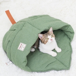 Pet Bed Leaf Winter Cat Mat