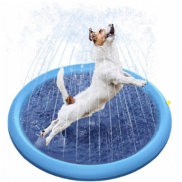 Pet Sprinkler Pad Spela Kylmatta Hundar Simbassäng