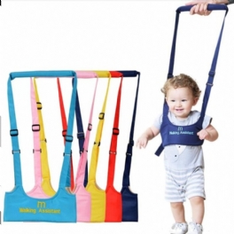 Baby Walking Sele Handhållen Kids Walker Helper Assistant Bälte