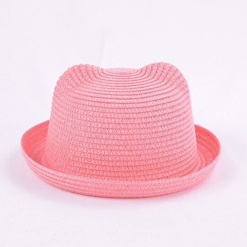 Fashion Mesh Summer Beach Caps För Baby Uv-skydd