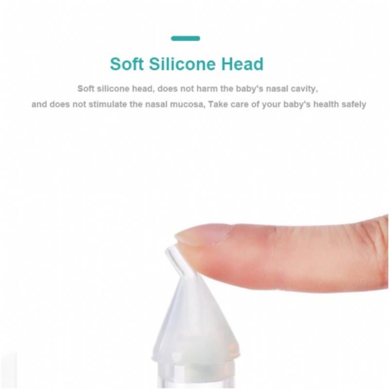 Spädbarn Silikon Nasal Cleaner Aspirator Anti-backflow