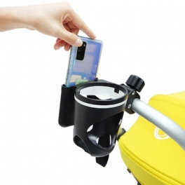 Telefonhållare Stroller Cup Organizer Kompatibel Stander