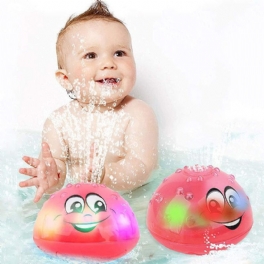 Ufo Led Light Up Sprinkler Dusch Pool Badrum Badkar Leksaker För Baby
