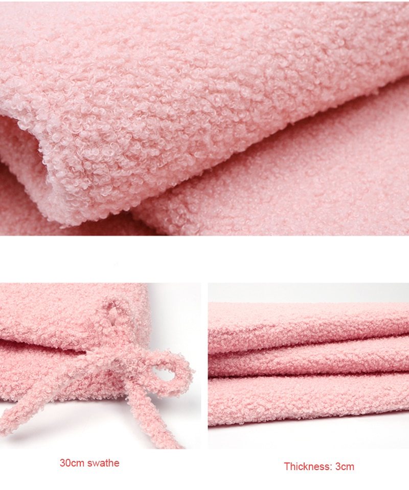 3 Paneler Babysäker Spjälsäng Bumpers Sherpa-material