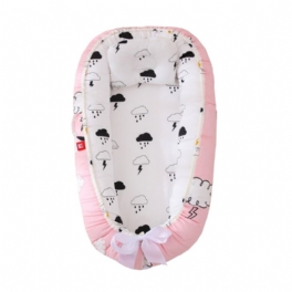Baby Newborn Sleeping Nest Sängkläder Staket Spädbarn Småbarn Bassinet Säng
