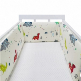 Babysäker Spjälsäng Bumpers Dinosaur Design