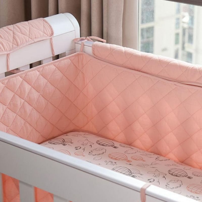 Babysäng Bumpers För Nyfödda Spjälsäng Liner Kudde