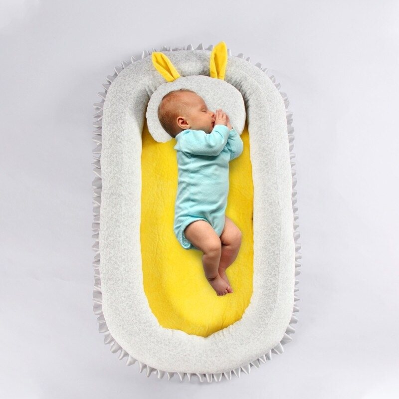 Babysäng Sovkudde Småbarnsvagga Bassinet Sovsäng