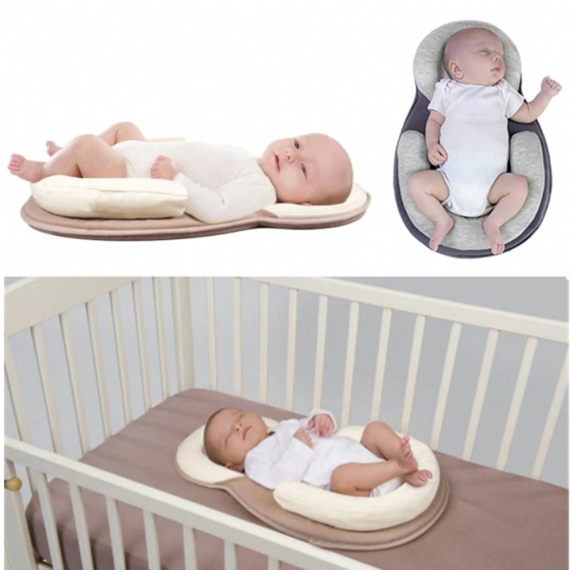Bärbar Babysäng Spädbarn Nyfödd Nest Liggstol Kudde Ergonomisk Bekväm Madrass
