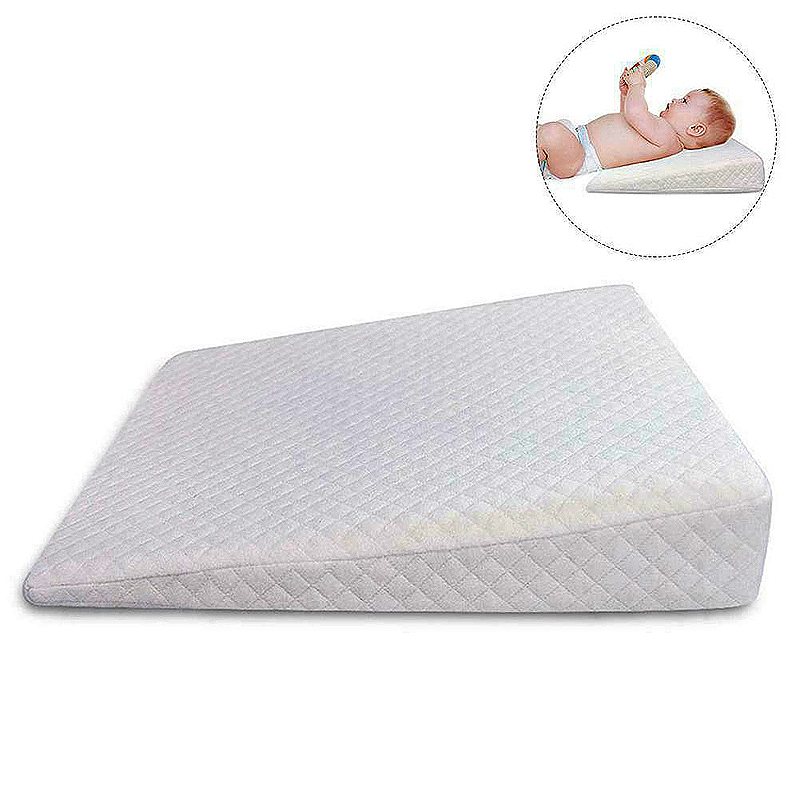Spjälsäng Bassinet Baby Wedge Kudde Reflux Med Avtagbart Överdrag