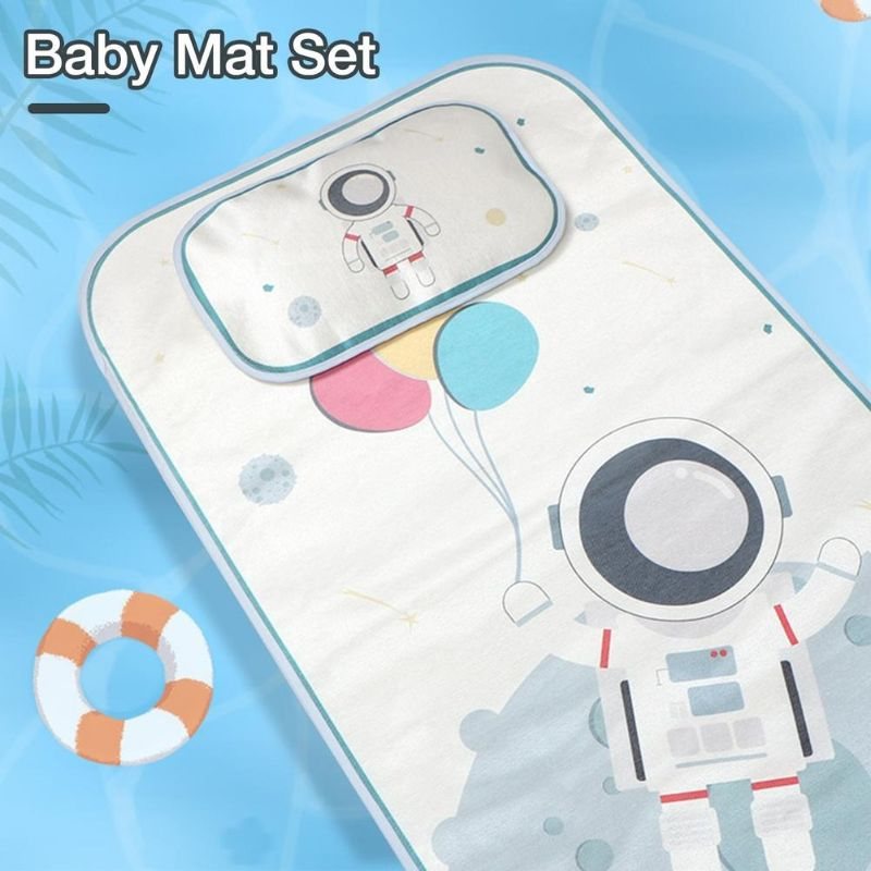 Spjälsängsmatta Kit Baby Lakan Kudde