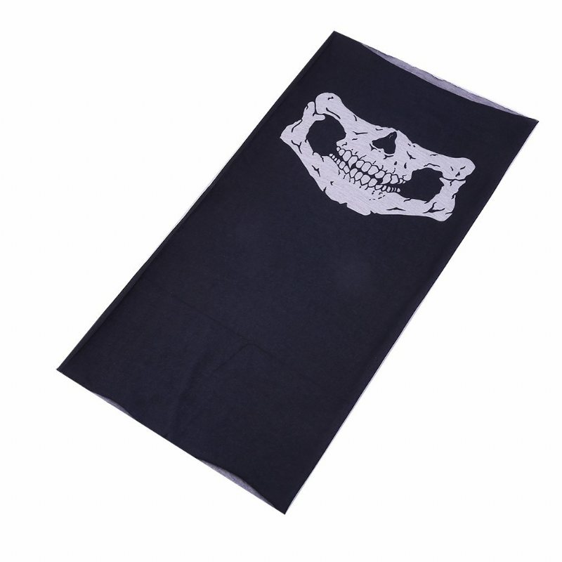 10 St Skull Face Mask Cap Multi Purpose Head Wear Hat Scarf