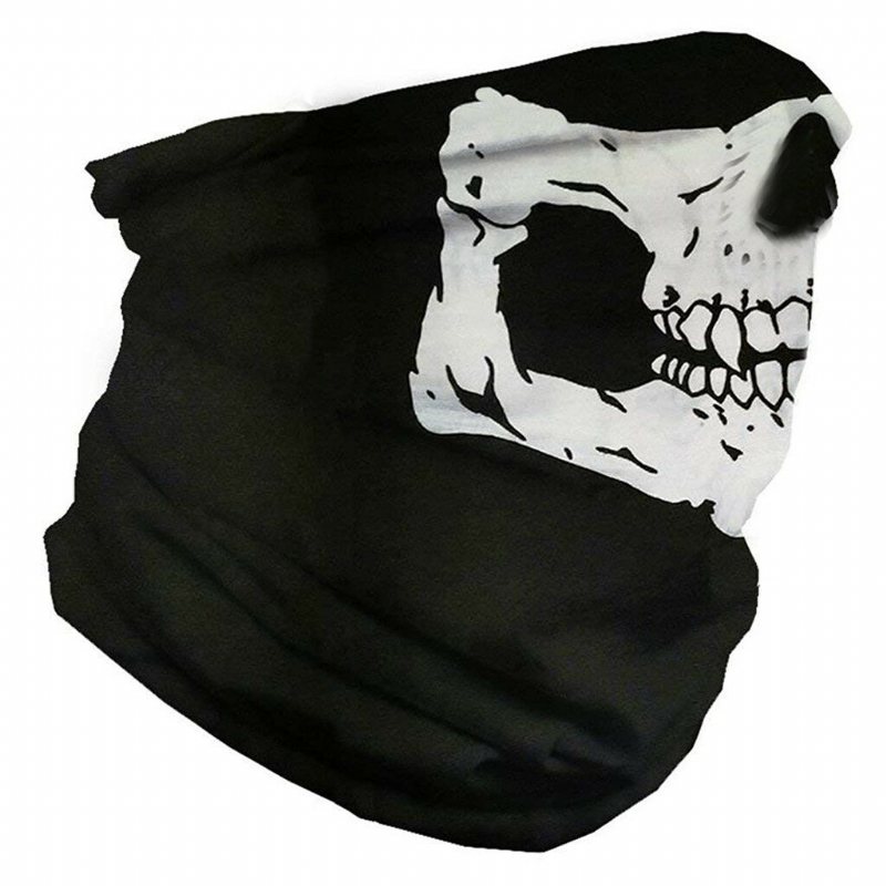 10 St Skull Face Mask Cap Multi Purpose Head Wear Hat Scarf