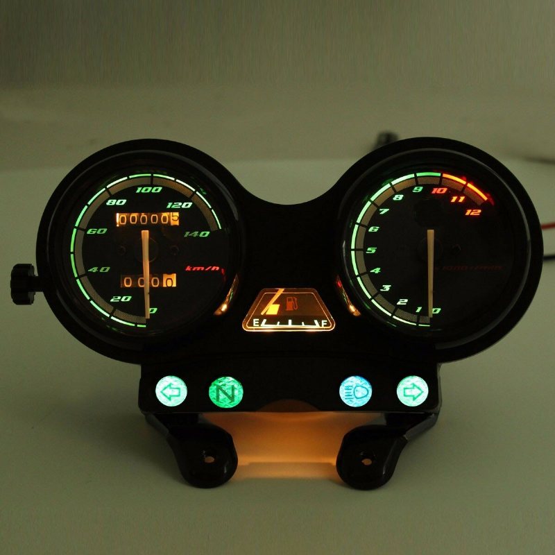 12000rpm Motorcykel Lcd-vägmätare Hastighetsmätare För Yamaha Ybr 125