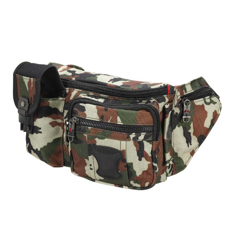 1680d Vattentät Män Kvinnor Utomhus Midja Axelväska Travel Pack Sport Stil