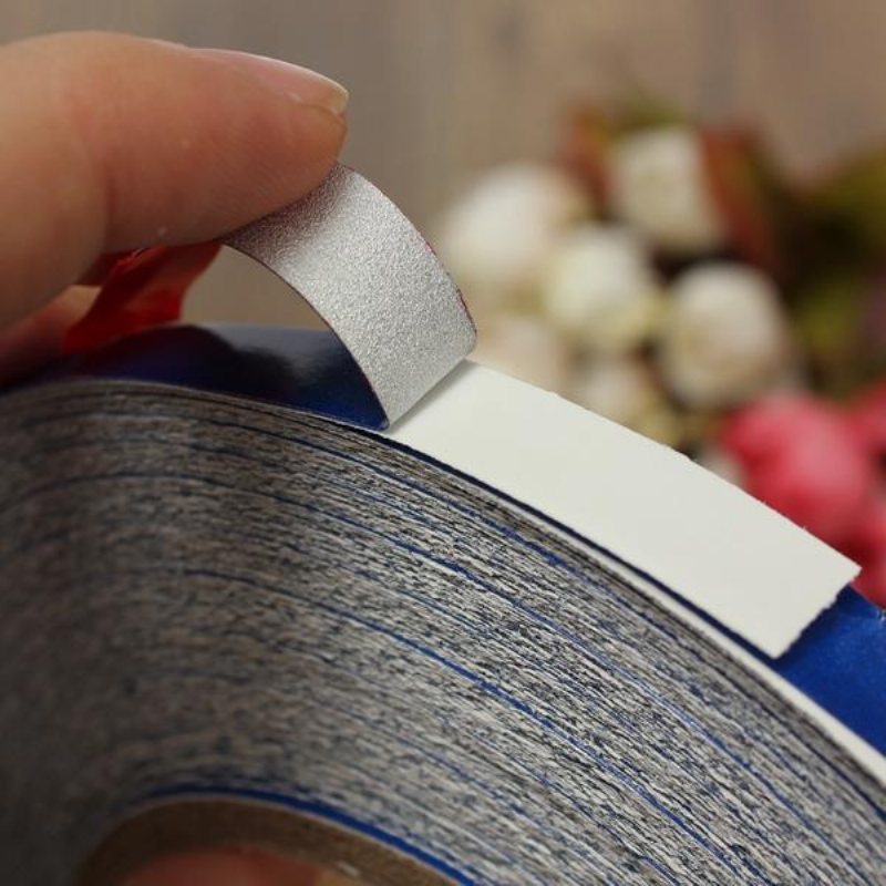 1rull 1cm X45.7m Reflekterande Kroppsfälg Stripe Sticker Diy-tejp Självhäftande