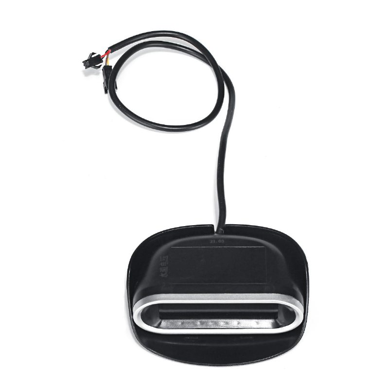 2in1 Lcd Horisontell Digital Mätare Spänning Vattentemperaturmätare Dc 9-36v För Båtbil Lastbil