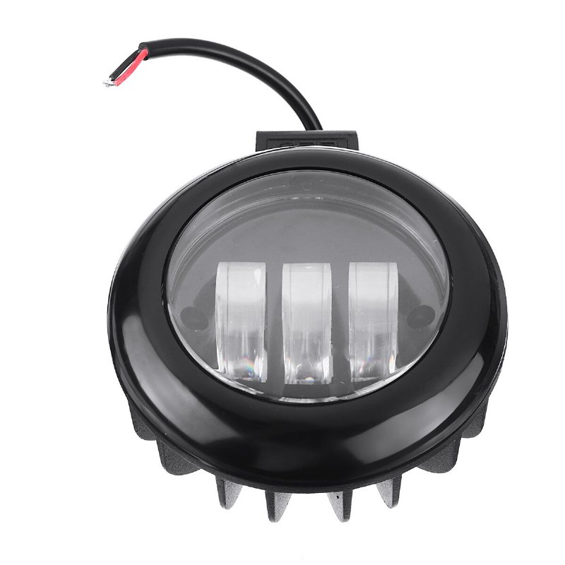 30w Ip68 Dc 10v-30v Led Work Light Bar Combo Reverse Rund Dimlampa 6000k