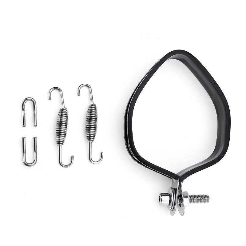 310mm Sliver Universal Motorcykel Dirt Bike Atv Avgasljuddämparrör Db Killer 38-51mm