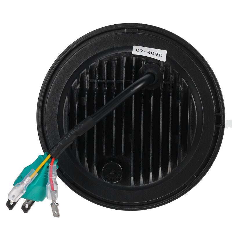 5-3/4" 5.75" Motorcykelprojektor Led-strålkastare Förseglad Hi-lo Beam Halo Ring Lampa