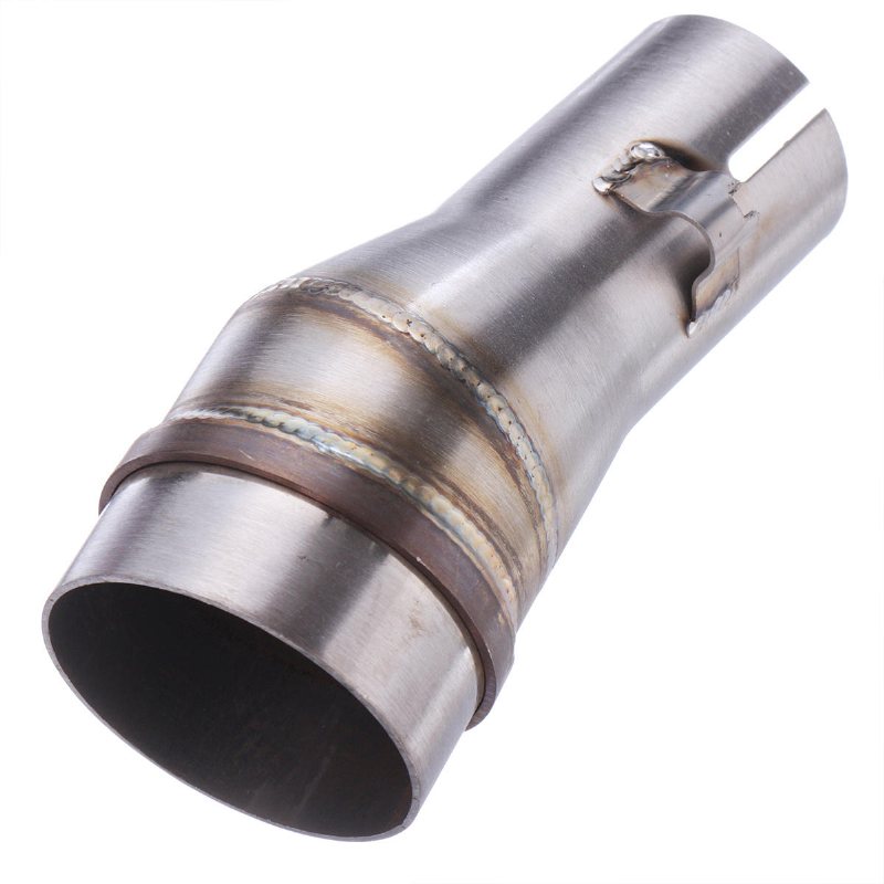 51 mm Till 35 mm Motorcykel Rostfritt Avgasljuddämparrör Adapterkontakt Polerad 2''