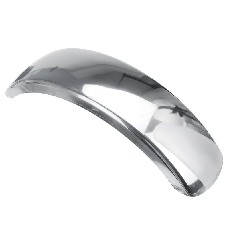 6.1'' Flat Motorcykel Bakskärm Mud Guard Rostfritt Stål För Bobber Chopper