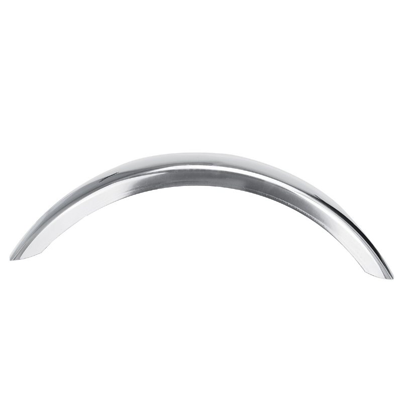 6.1'' Flat Motorcykel Bakskärm Mud Guard Rostfritt Stål För Bobber Chopper