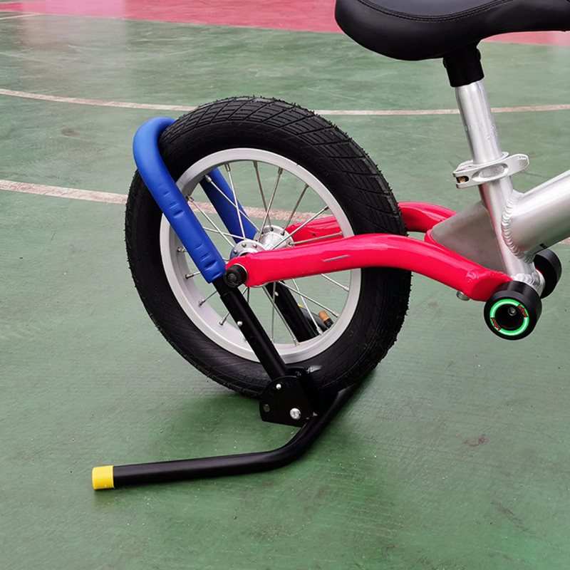 Barn Justerbar Cykel Parkeringsställ Balans Bil Extra Metallram