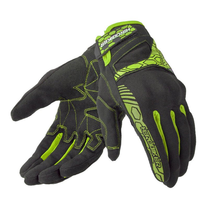 Herobiker Motorcykel Motocross Helfingerhandskar Antisladd Off Road Racing Pekskärm