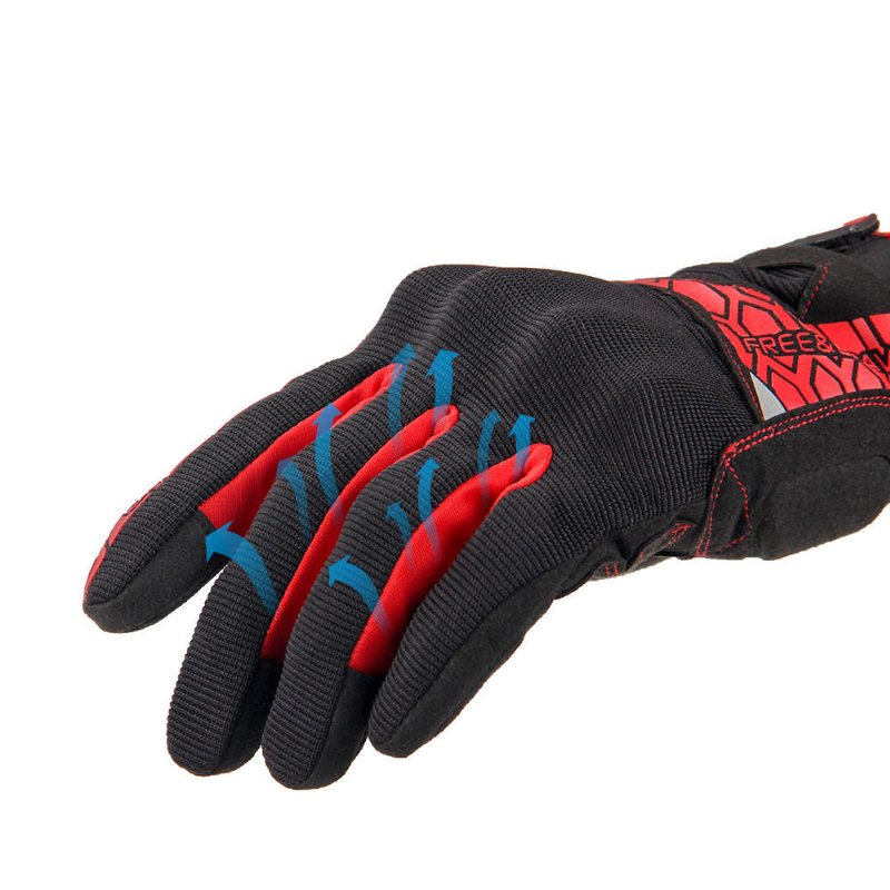 Herobiker Motorcykel Motocross Helfingerhandskar Antisladd Off Road Racing Pekskärm