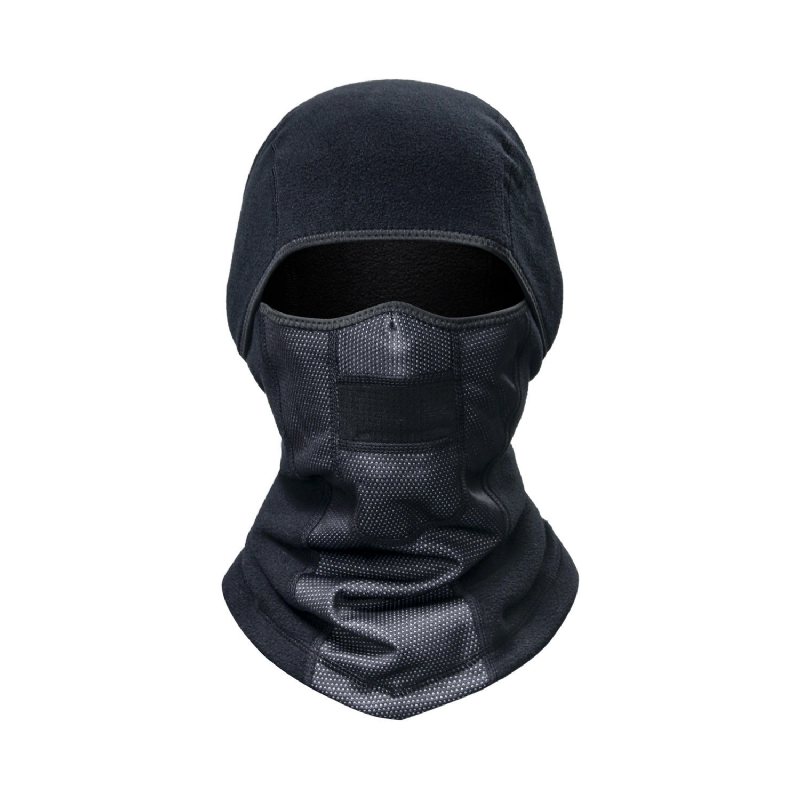 Män Kvinnor Balaclava Helmask Varm Vinter Dubbel Thermal Fleece Vindtät Ski Motorcykel Vattentät