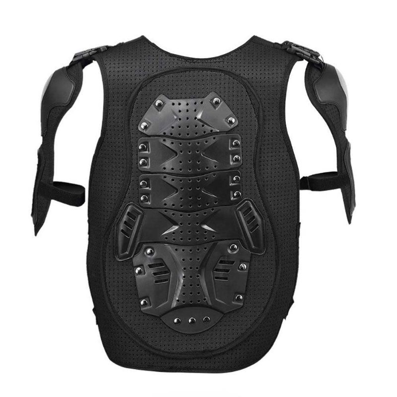 Motocross Racing Motorcykel Body Skyddande Pansar Bröstskydd Ryggrustning Metal Gear