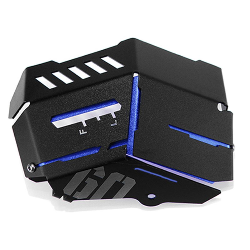 Motorcykel Kylare Sidogrill Skydd Vattenkylvätska Tanklock För Yamaha Mt09 Fz09 14-17