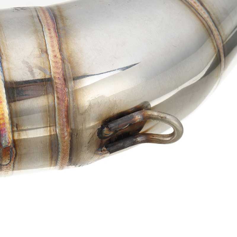 Rostfritt Stål Motorcykel Avgas Mid Pipe Link För Boehner 502x 48mm