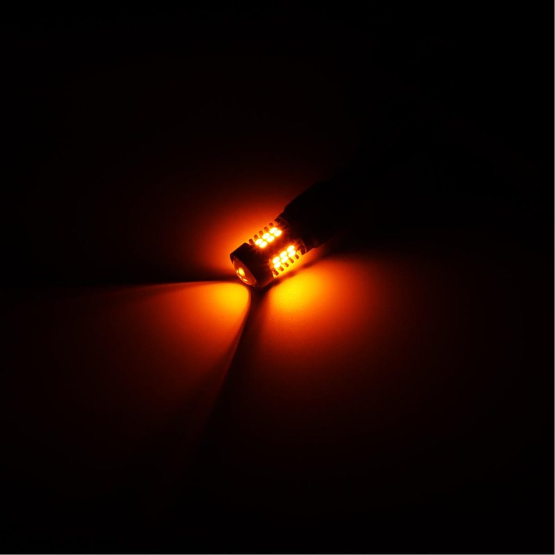 T20 Led-lampa 7443/3157 Smd3030 Vit/gul/röd Motorcykel Bil Bilar Ljus