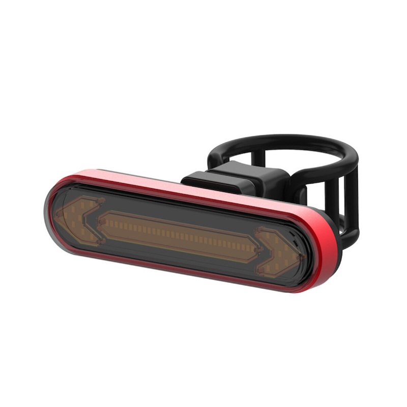 Trådlös Usb Uppladdningsbar Fjärrkontroll Blinkers Cykelbakljus 50 Lumen