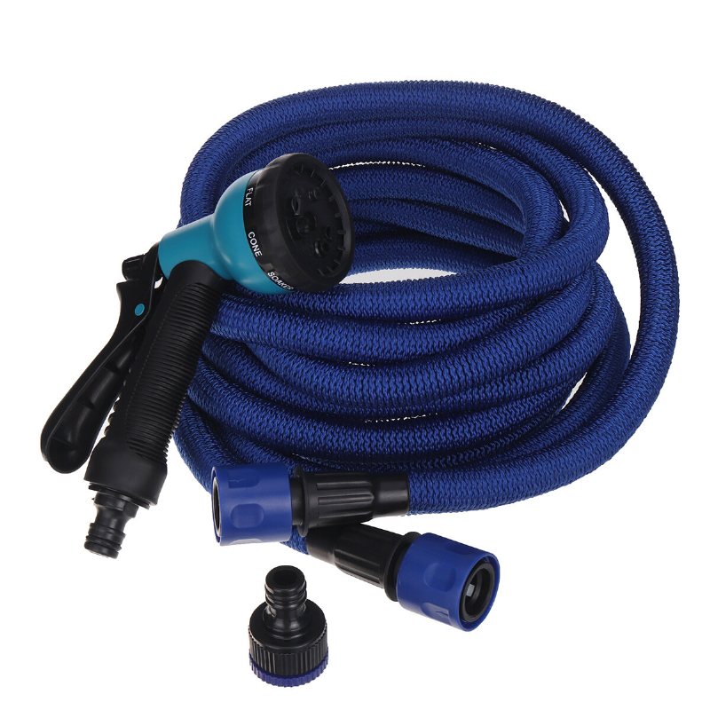 Trädgårdssträckslangrör 50 Ft Sprayverktyg Flexibelt
