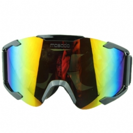 Vintage Uva Skyddsglasögon Motorcykel Motorcross Off Road Racing Färgglad Lins