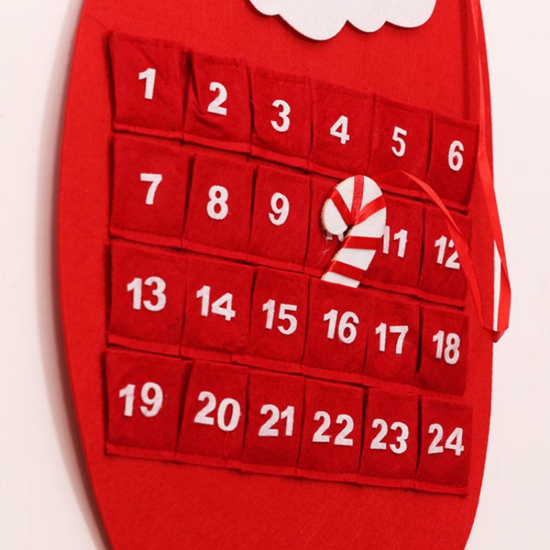 Jul 2023 Adventskalender Hantverk Jultomten Snögubbe Hängdekor Julhängsmycke