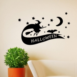 Miico Fx3010 Tecknad Klistermärke Väggklistermärke Halloween-klistermärke Avtagbar Rumsdekoration