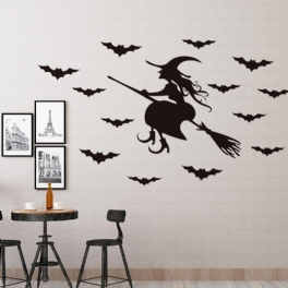 Miico Fx3028 Halloween-klistermärke Väggklistermärke Avtagbara Klistermärken För Rumsdekoration