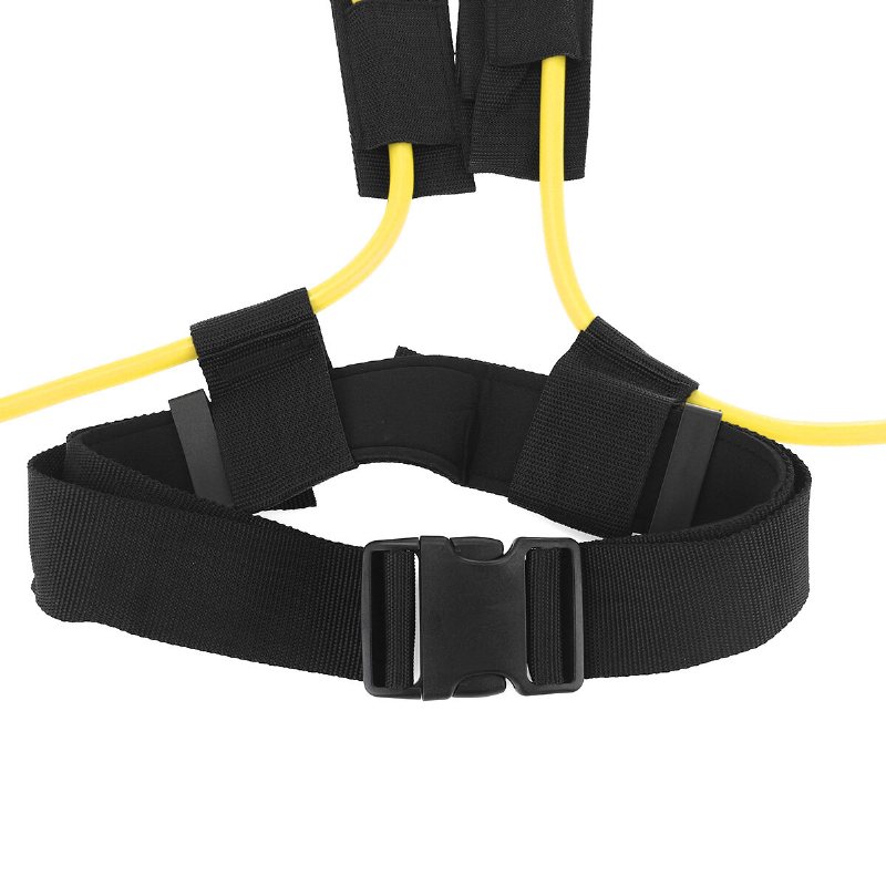 10-40lbs Pedal Resistance Band Kvinnor Höfttränare Bältesband Gum Workout Fitness Body Glute Muscles Trainer